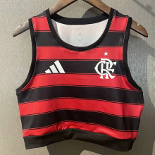 25-26 Flamengo Home Women Yoga Vest (女)