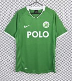 2008-2009 Wolfsburg Home Retro Soccer Jersey