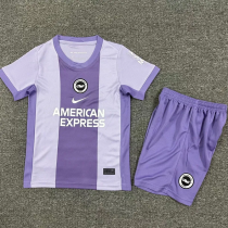 25-26 Brighton Away Kids Soccer Jersey