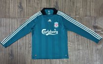 2008-2009 LIV Away Long Sleeve Retro Soccer Jersey