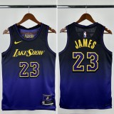 24-25 Lakers  Top Quality Hot Pressing NBA Jersey