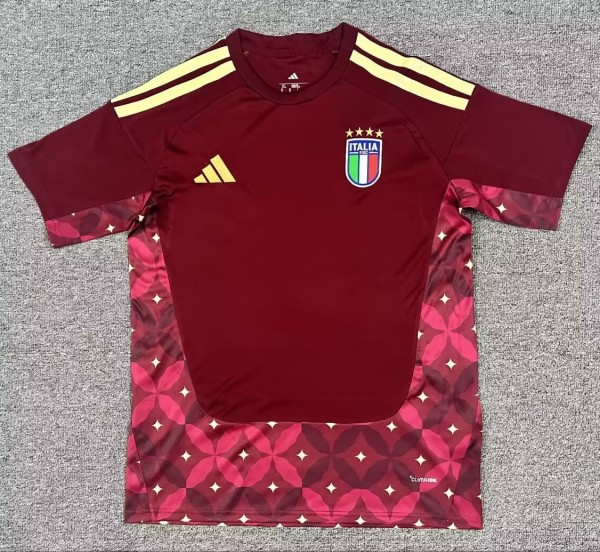 25-26 Italy GoalKeeper Fans Soccer Jersey