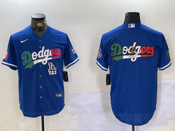2024 MLB Los Angeles Dodgers New Pattern Jersey