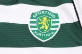 2001-2003 Sporting Lisbon Home Long sleeves Kids Retro Soccer Jersey