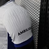 25-26 BAR White Special Edition Player Version Soccer Jersey