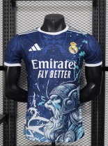 25-26 RMA Blue Special Edition Player Version Soccer Jersey