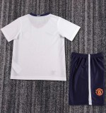 2008-2009 Man Utd Away Retro Kids Soccer Jersey