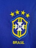 1998 Brazil Away Long sleeves Retro Soccer Jersey 
