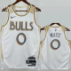 24-25 BULLS WHITE #0 White City Edition Top Quality Hot Pressing NBA Jersey