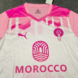 25-26 Morocco Pink White Special Edition Training shirts 1:1 Thai Quality