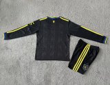 25-26 Man Utd Third Long Sleeve Kids Soccer Jersey (长袖)