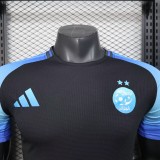 25-26 Algeria Black Player Version Training shirts (蓝标)