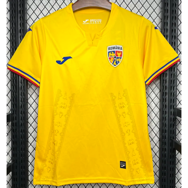 2024 Romania Home Fans Soccer Jersey
