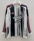 25-26 JUV Home Long sleeves Fans Soccer Jersey（长袖）