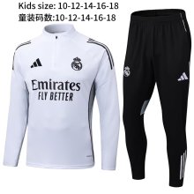 25-26 RMA High Quality Kids Half Pull Tracksuit