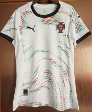 25-26  Portugal Away Women Fans Version Soccer Jersey