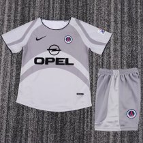2001-2002 BAR Away Retro Kids Soccer Jersey