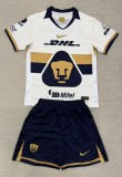 25-26 Pumas UNAM Home Kids Soccer Jersey