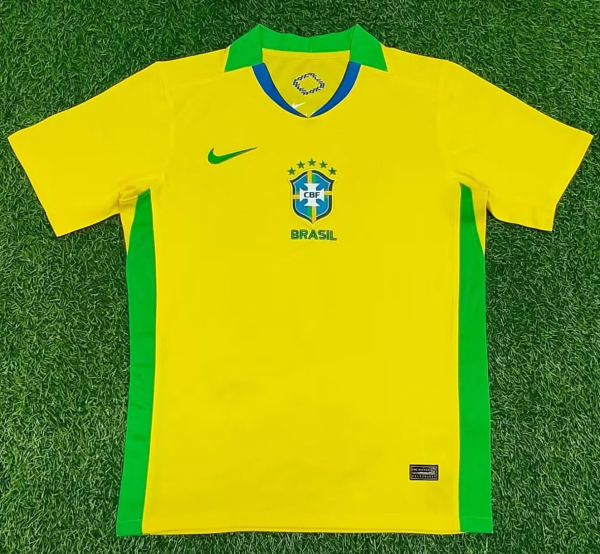 25-26 Brazil Home Fans Soccer Jersey