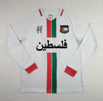 2024 Palestine Long sleeves Fans Version Soccer Jersey