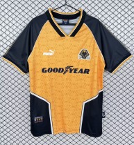 1996-1998 Wolves Home Retro Soccer Jersey