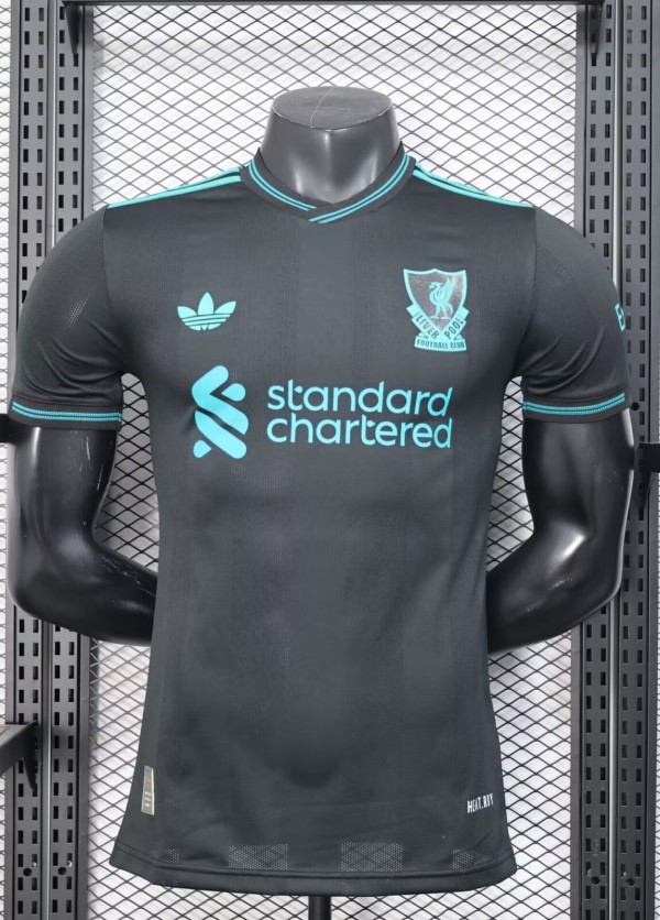 25-26 LIV Black Special Edition Player Version Soccer Jersey