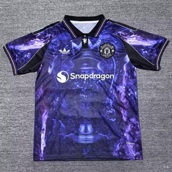 25-26 Man Utd Purple Special Edition Fans Training shirts