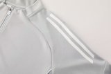 2025 AD Grey Half Pull Tracksuit 