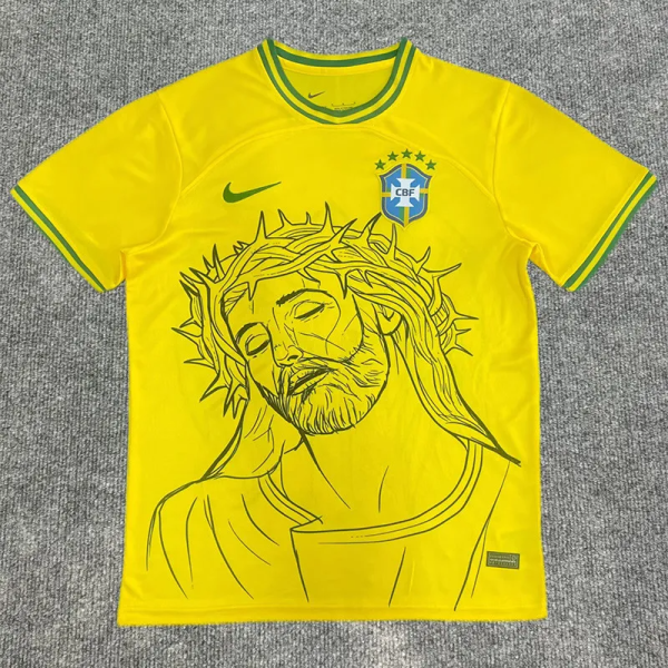 25-26 Brazil Yellow Special Edition Training shirts
