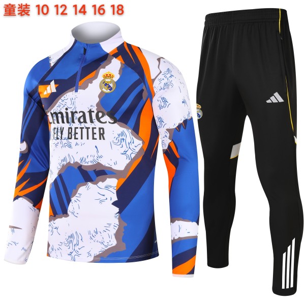 25-26 RMA High Quality Kids Half Pull Tracksuit
