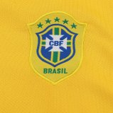 2006 Brazil Home Retro Kids Soccer Jersey