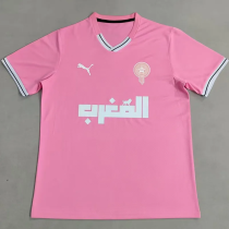 25-26 Morocco Pink Training shirts (白袖边)
