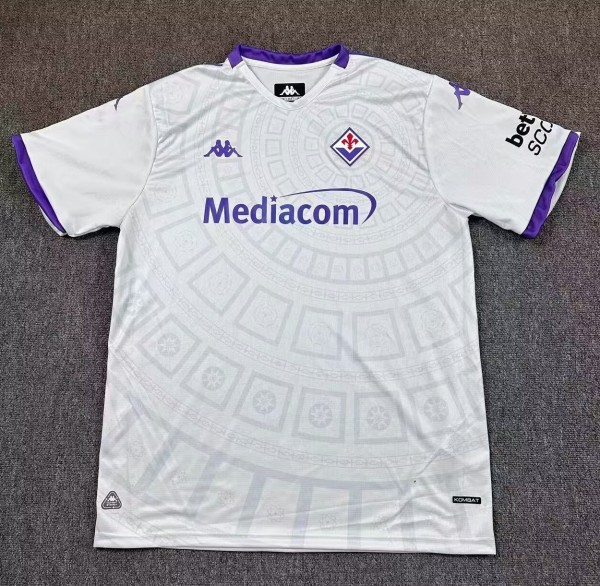 25-26 Fiorentina Away Fans Soccer Jersey
