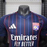25-26 Lyon Away Player Version Soccer Jersey