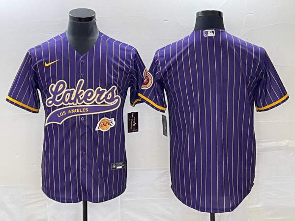2025 MLB Los Angeles Lakers New Pattern Jersey