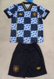 25-26 Man Utd Blue Special Edition Kids Soccer Jersey