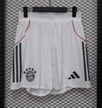 25-26 Bayern Away Player Version Shorts Pants