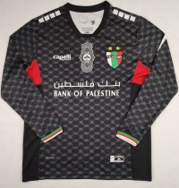 2024 Palestine Away Long sleeves Fans Version Soccer Jersey