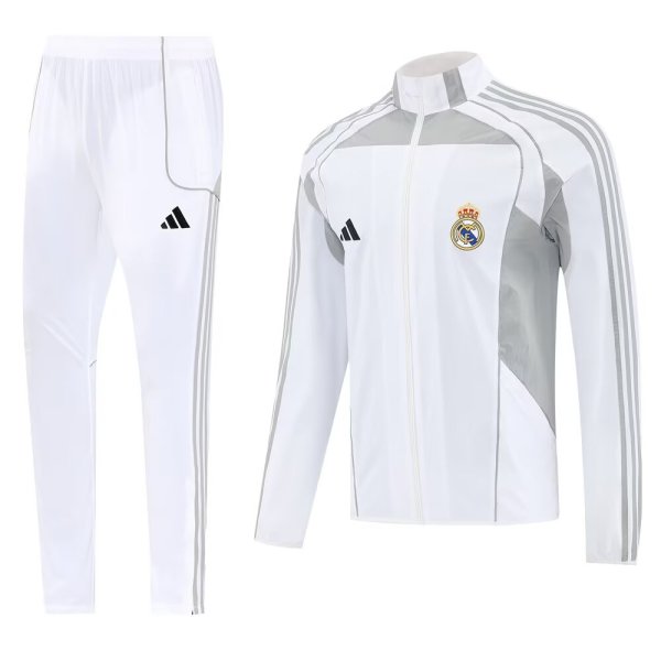 2025 RMA White High Quality Windbreaker Suit