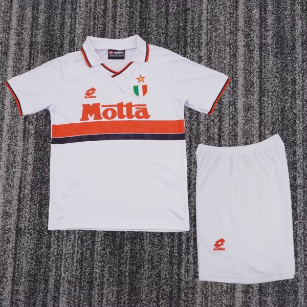 1993-1994 ACM Away Retro Kids Soccer Jersey