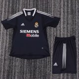 2004-2005 RMA Away Retro Kids Soccer Jersey