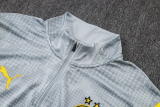 25-26 Dortmund High Quality Half Pull Tracksuit