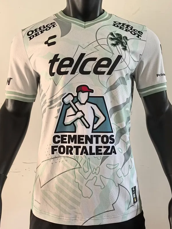 25-26 Leon Away Player Version Soccer Jersey 1:1 Thai Quality