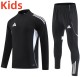 2025 AD White Kids Half Pull Tracksuit