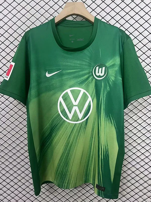 25-26 Wolfsburg Home Fans Soccer Jersey