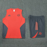 25-26 Bayern High quality Tank Top And Shorts Suit