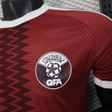 2026 Qatar Home Player Version Soccer Jersey