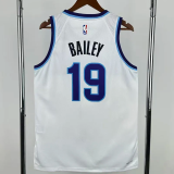 25-26 JAZZ BAILEY #19 White Top Quality Hot Pressing NBA Jersey