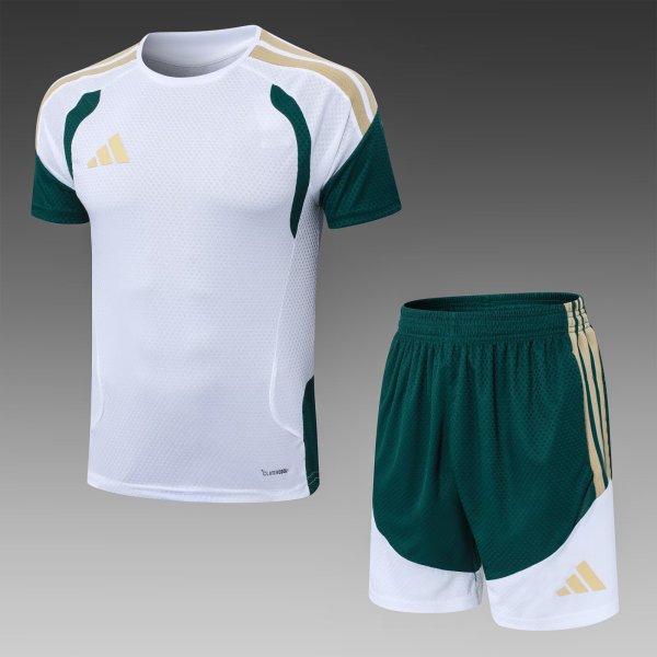 2026 AD White High Quality Player Version Training Short Suit (球员套装)