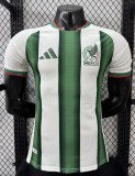 2026 Mexico White Green Special Edition Player Version Soccer Jersey